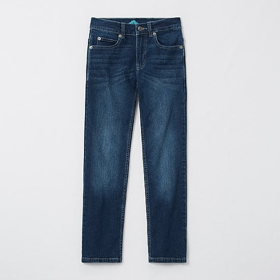 Thereabouts Little & Big Kid Boys Adjustable Waist Stretch Fabric Slim Fit Jean
