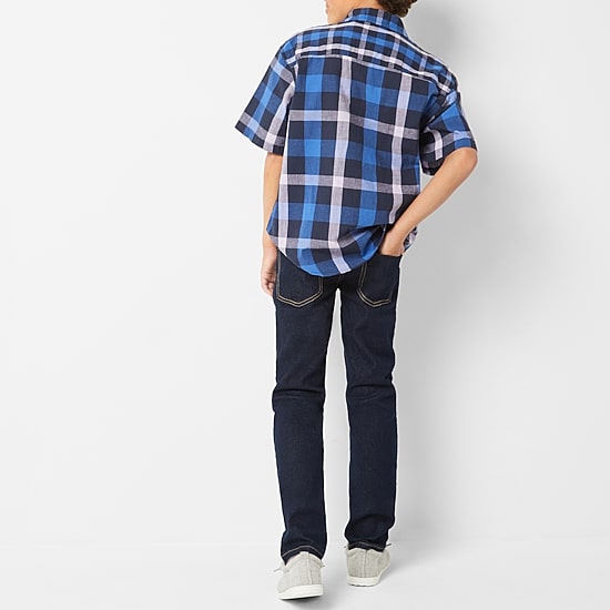 Thereabouts Little & Big Kid Boys Adjustable Waist Stretch Fabric Skinny Fit Denim Jean
