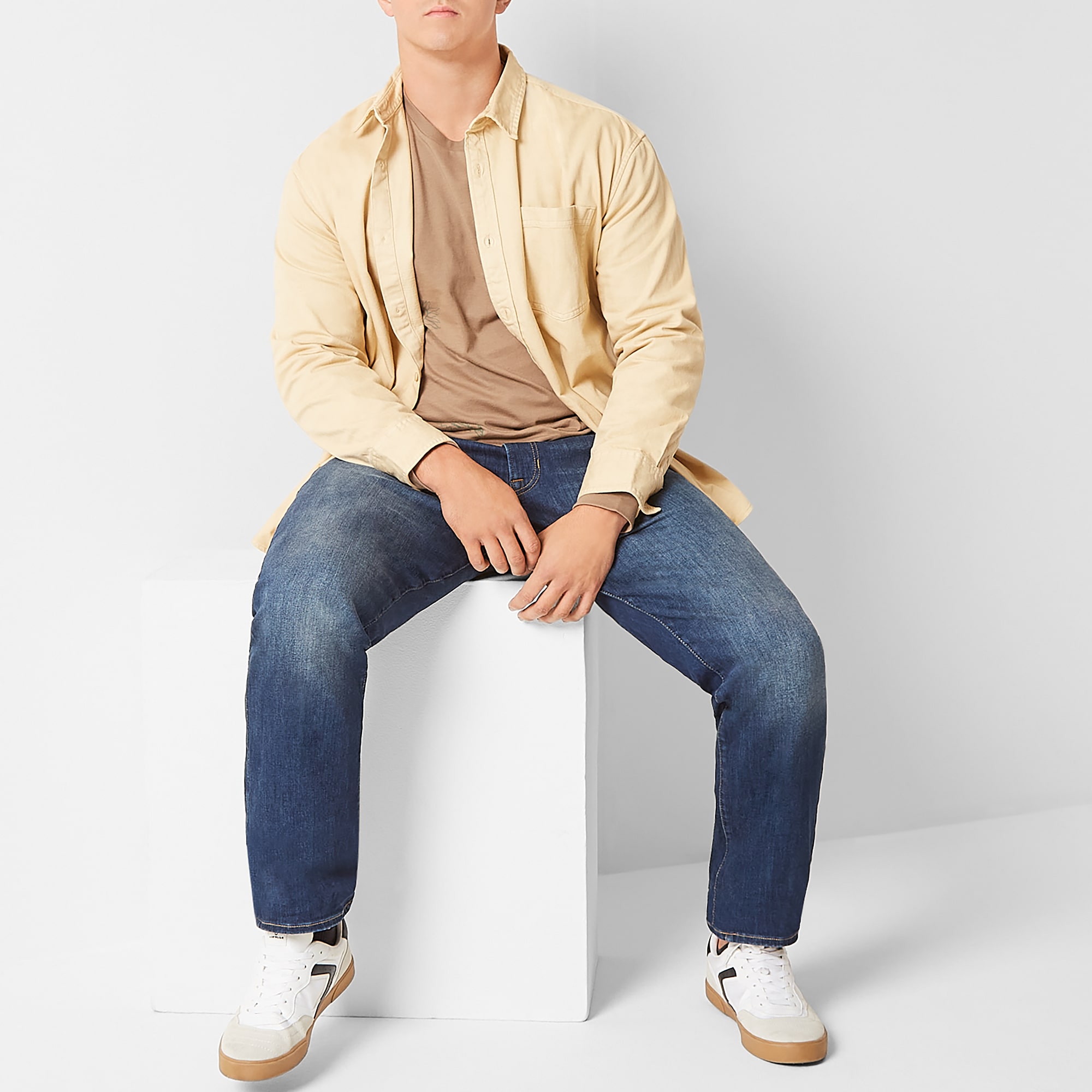 Arizona Advance Flex 360 Big and Tall Mens Tapered Leg Relaxed Fit Jean