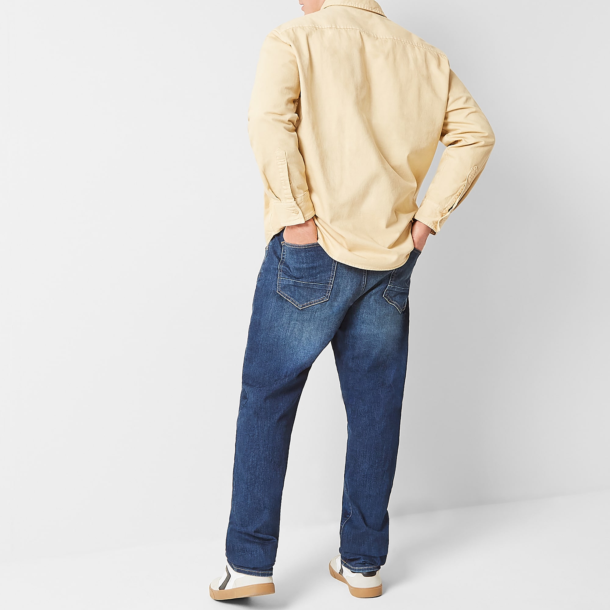 Arizona Advance Flex 360 Big and Tall Mens Tapered Leg Relaxed Fit Jean
