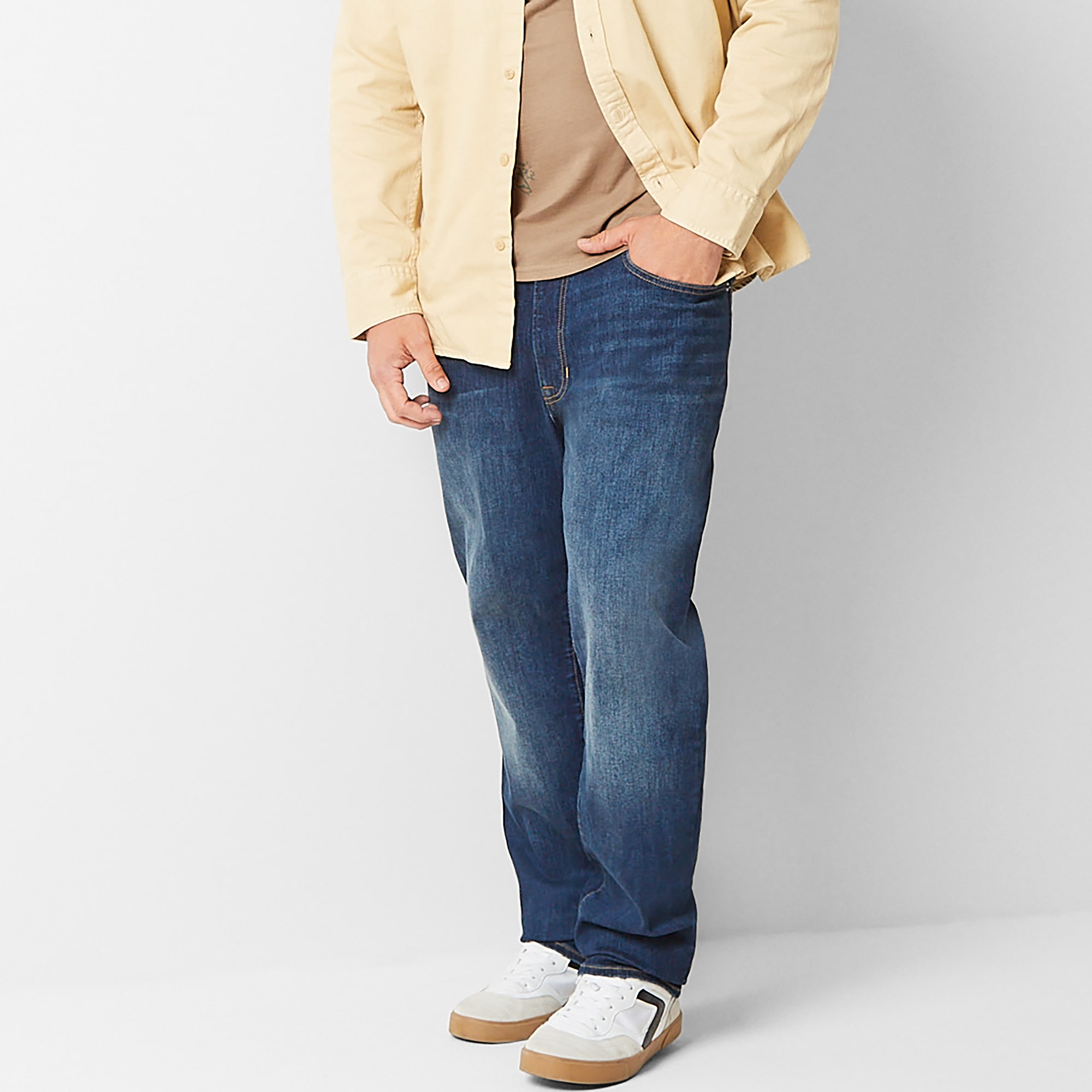 Arizona Advance Flex 360 Big and Tall Mens Tapered Leg Relaxed Fit Jean