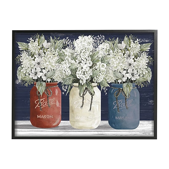 24''X30'' Bouquets Rustic Print