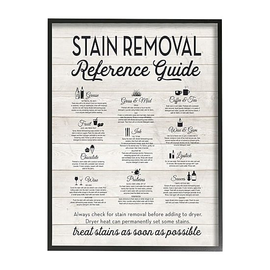24''X30'' Stain Removal Print