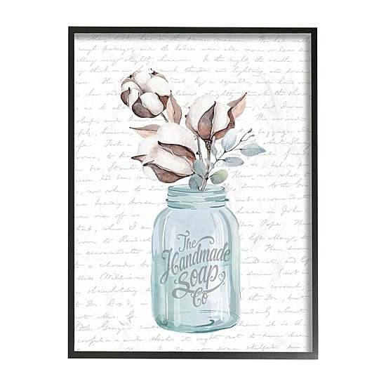 24''X30'' Handmade Soap Jar Print