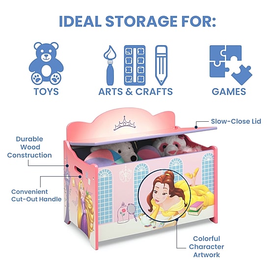 Disney Princess Wooden Toy Box