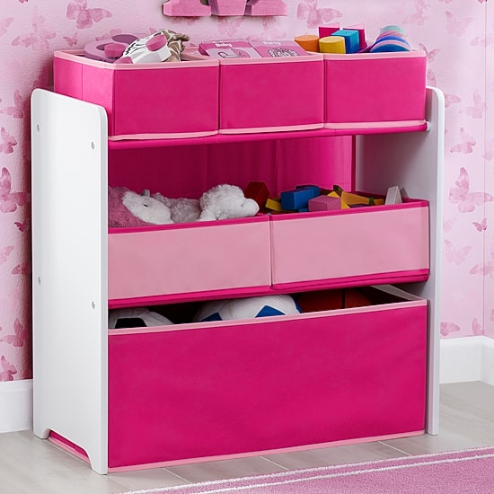 6-Cubby Toy Organizer
