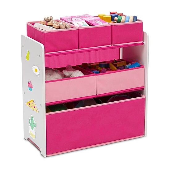 6-Cubby Toy Organizer