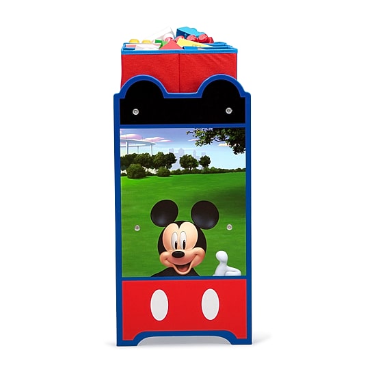 Disney Mickey Mouse 6-Cubby Toy Organizer