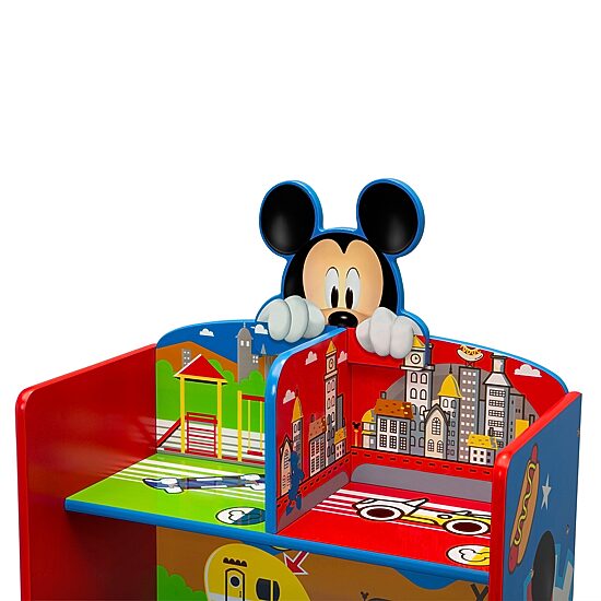 Disney Mickey Mouse Wooden Playhouse Bookshelf