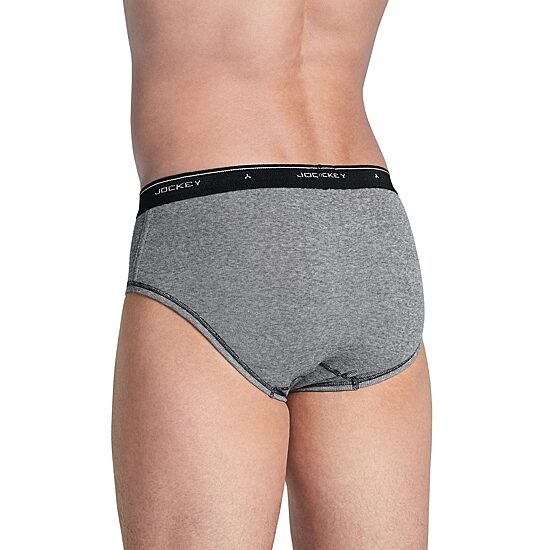 Jockey Classics Low-Rise Mens 4 Pack Briefs 9966