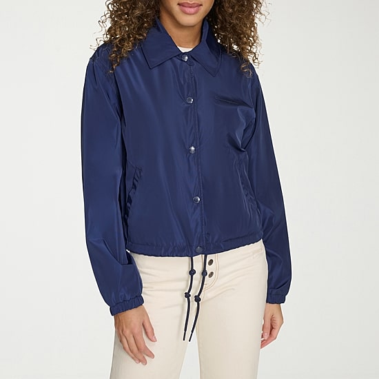 Champion Womens Water Resistant Midweight Cropped Windbreaker