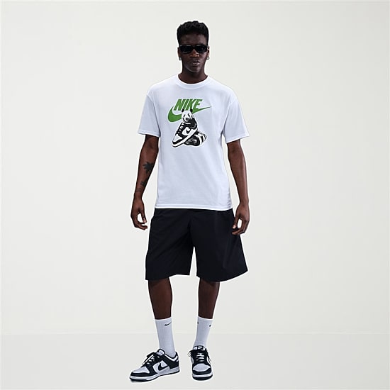 Nike Mens Crew Neck Short Sleeve Regular Fit Big and Tall Graphic T-Shirt