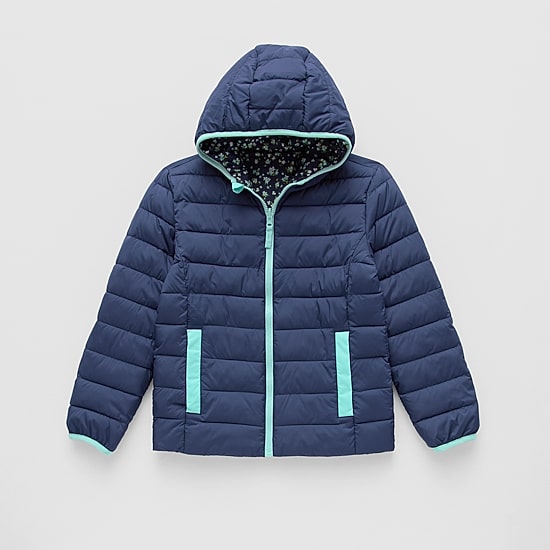 Thereabouts Little & Big Kid Girls Midweight Puffer Jacket