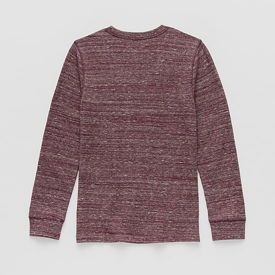 Thereabouts Little & Big Kid Boys Crew Neck Long Sleeve Regular Fit Thermal Top