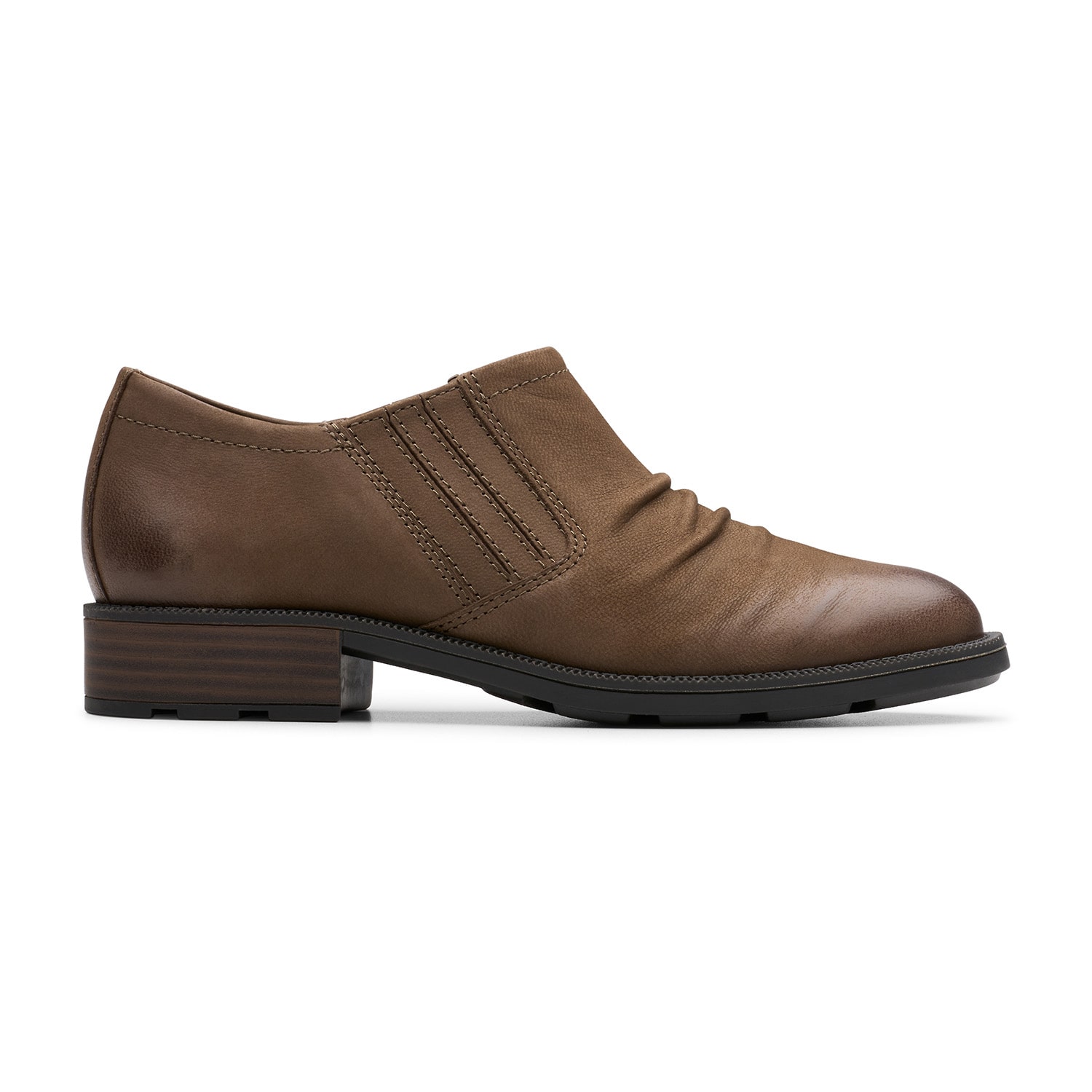 Clarks Adalynn Ezra Womens Round Closed Toe Loafers