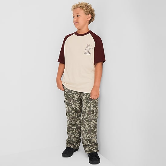 Thereabouts Little & Big Kid Boys Crew Neck Short Sleeve Oversized Graphic T-Shirt