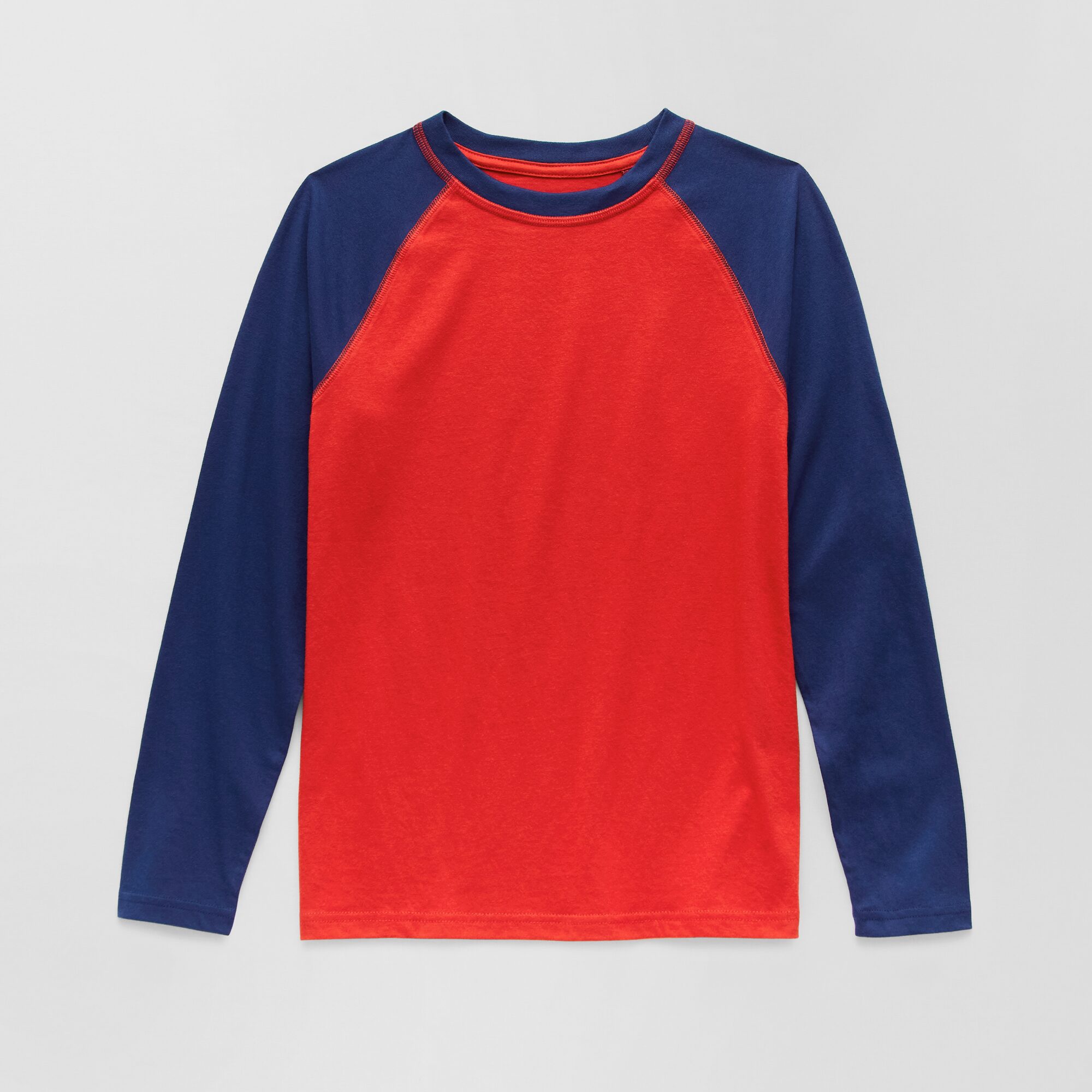 Thereabouts Little & Big Kid Boys Crew Neck Long Sleeve T-Shirt
