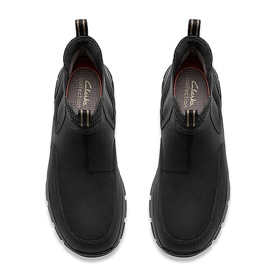 Clarks Mens Walpath Easy Flat Heel Chelsea Boots