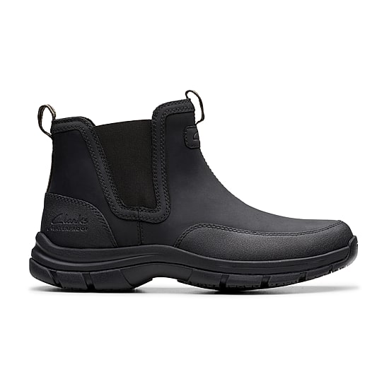 Clarks Mens Walpath Easy Flat Heel Chelsea Boots