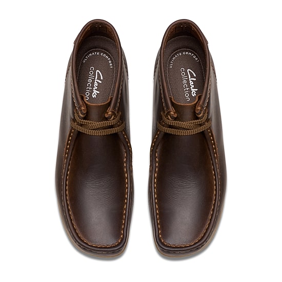 Clarks Mens Wallaston Flat Heel Chukka Boots