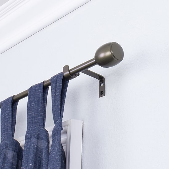 Decopolitan Cap 5/8 IN Adjustable Curtain Rod