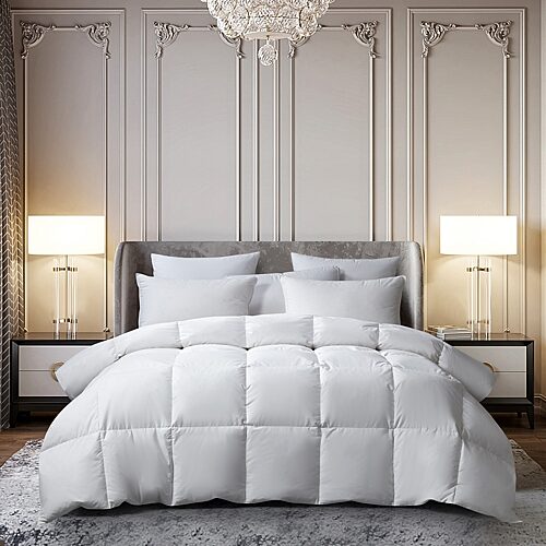 Beautyrest 100% Cotton All-Seasons Feather and Down Comforter, King | Camping World