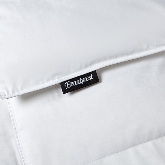Beautyrest TENCEL™ Lyocell & Cotton Blend Breathable Premium White Down Comforter