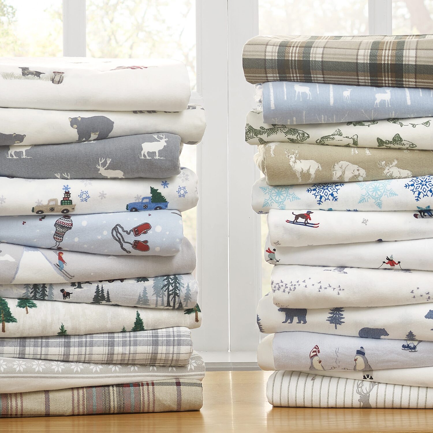 Eddie Bauer Bears And Trees Sheet Set