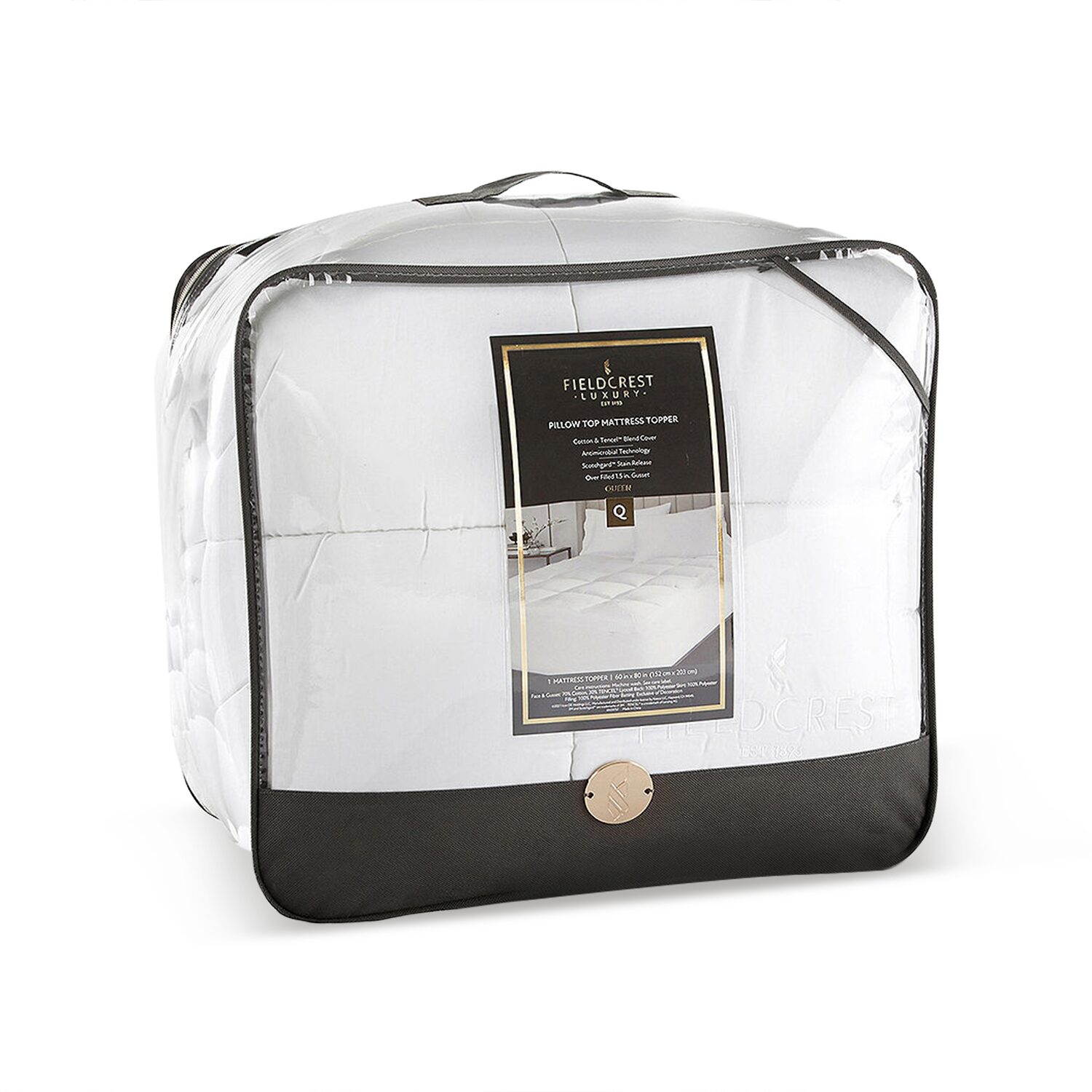 Fieldcrest Pillow Top Mattress Topper