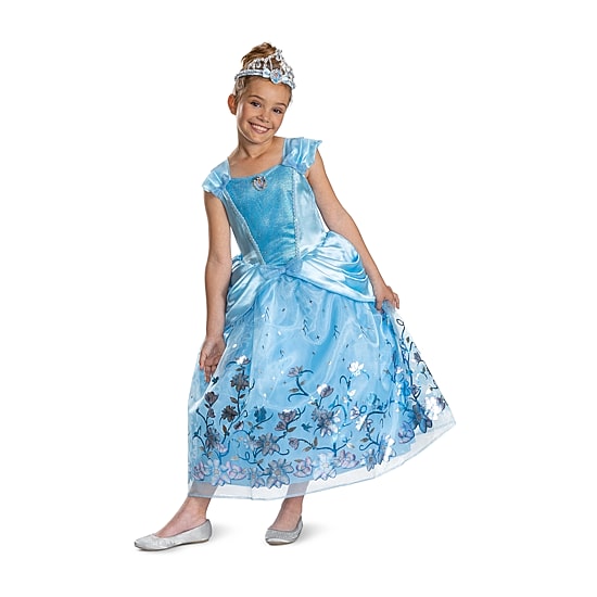 Disney Collection Cinderella Princess Girls Dress Up Costume