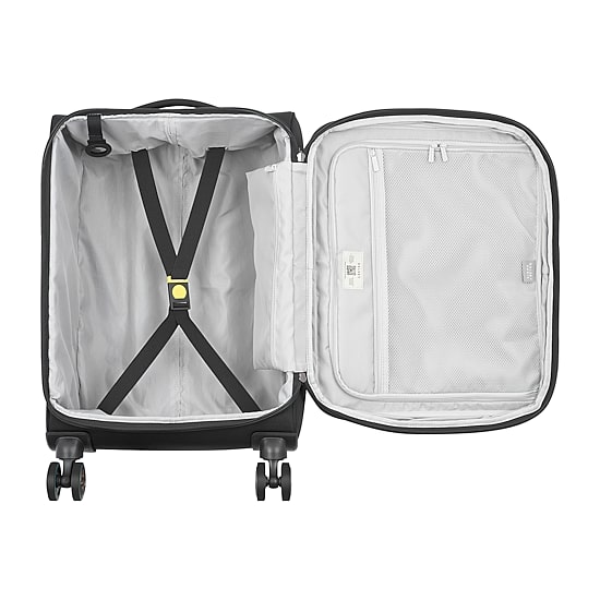 Delsey Paris Cruise 3.0 20 Inch Softside Expandable Carry-On Spinner Luggage