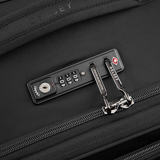 Delsey Paris Cruise 3.0 20 Inch Softside Expandable Carry-On Spinner Luggage