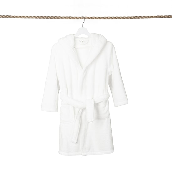 Linum Home Textiles Plus Kids Bathrobe Unisex Long Sleeve Long Length Robe