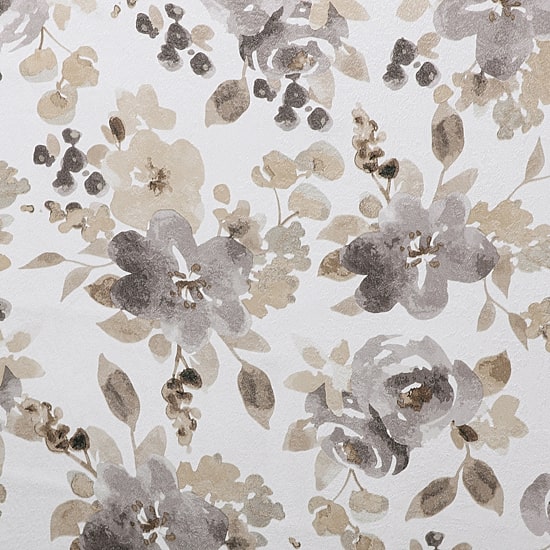 Regal Home Ayden Floral Grommet Top Energy Saving Blackout Single Curtain Panel