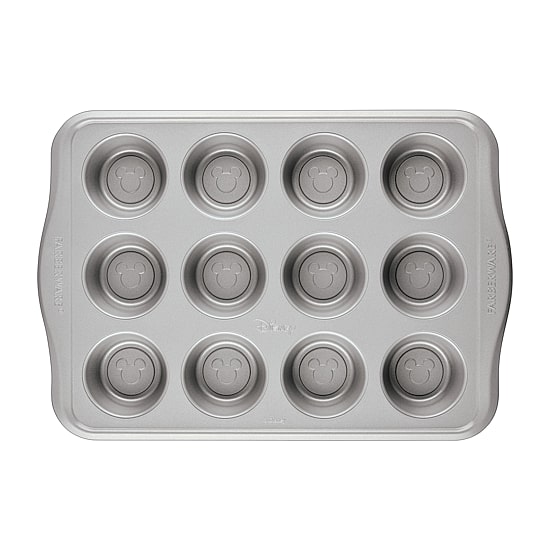 Farberware Disney Bake with Mickey Mouse 12-Cup Non-Stick Muffin Pan