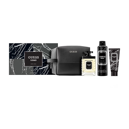 GUESS Uomo Eau De Toilette 4-Pc Gift Set ($110 Value) Perfume Set