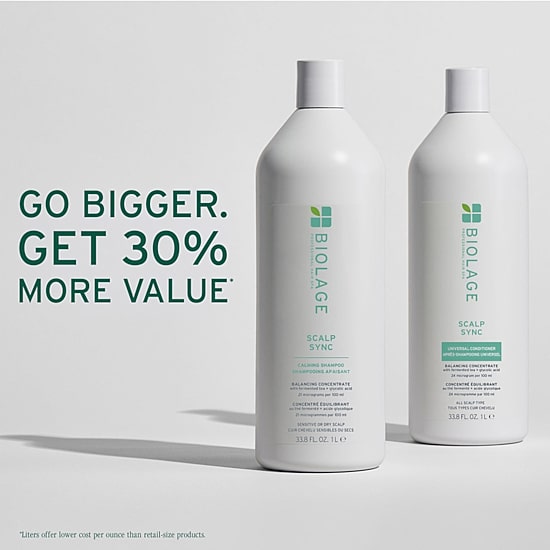 Biolage Scalp Sync Calming Shampoo 33.8 oz.
