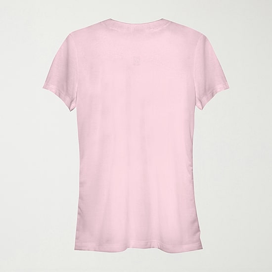 Womens Juniors Crew Neck Short Sleeve Regular Fit Kirby Nintendo Graphic T-Shirt
