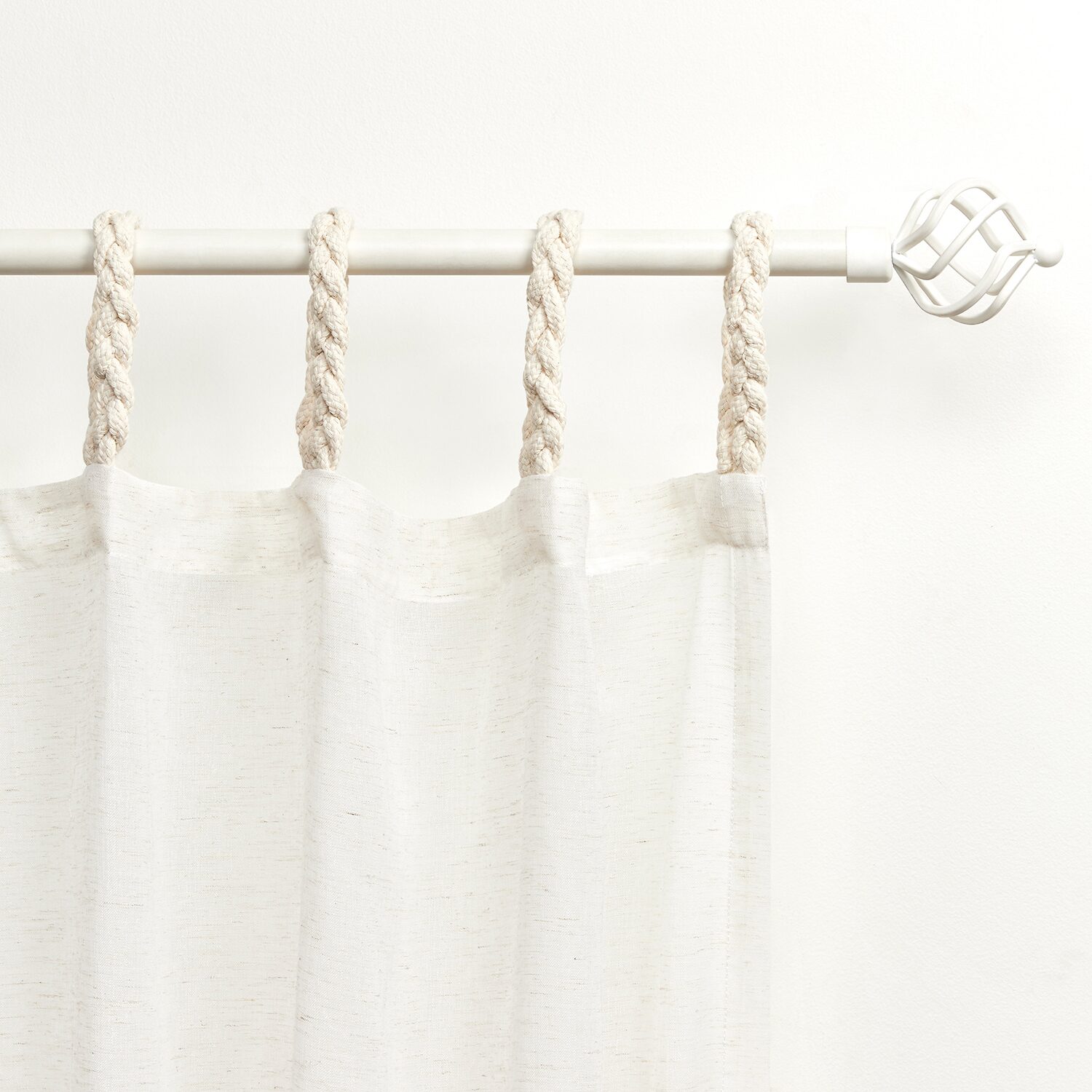 Exclusive Home Curtains Duncan Tab Top Sheer Set of 2 Curtain Panel