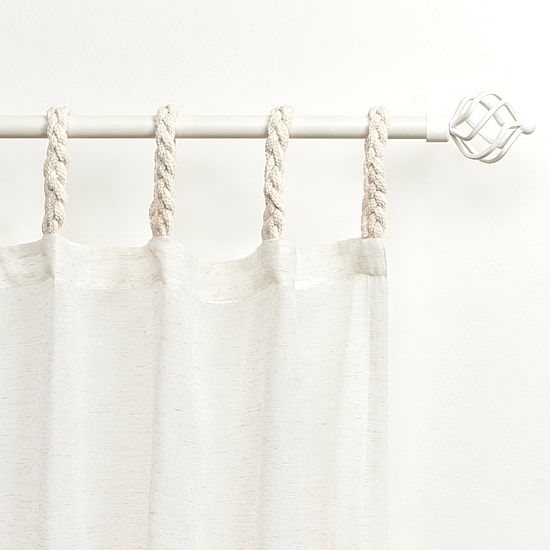 Exclusive Home Curtains Duncan Tab Top Sheer Set of 2 Curtain Panel
