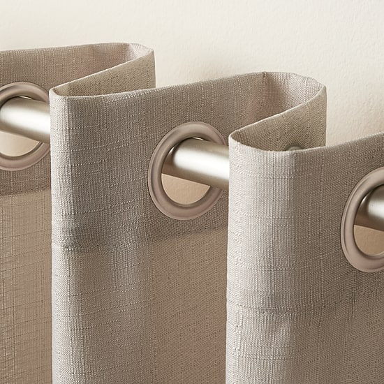 Exclusive Home Curtains Loha Pinch Pleat Light-Filtering Set of 2 Curtain Panel