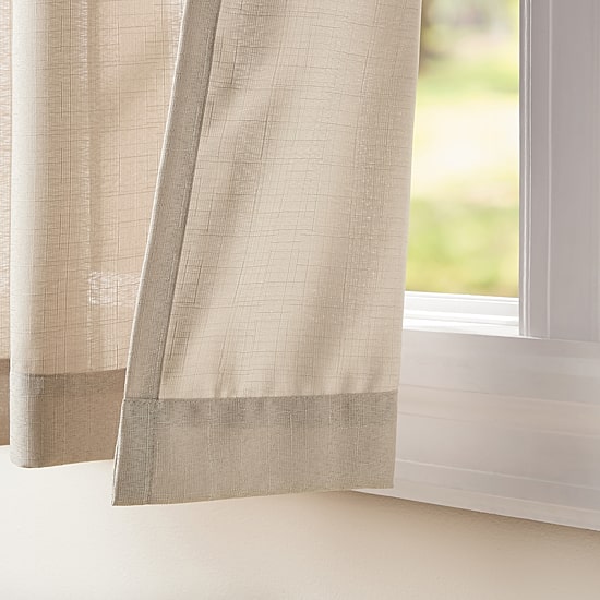 Exclusive Home Curtains Loha Pinch Pleat Light-Filtering Set of 2 Curtain Panel