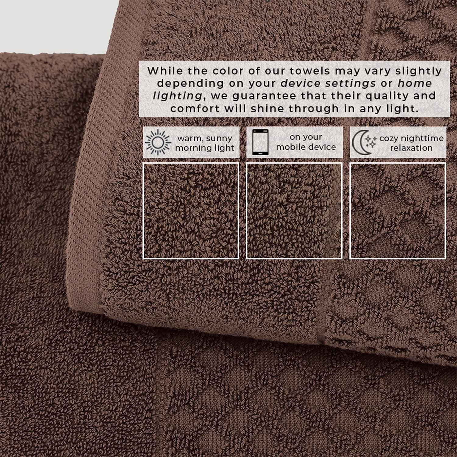 Linery Cotton Textured 4-pc. Quick Dry Bath Towel