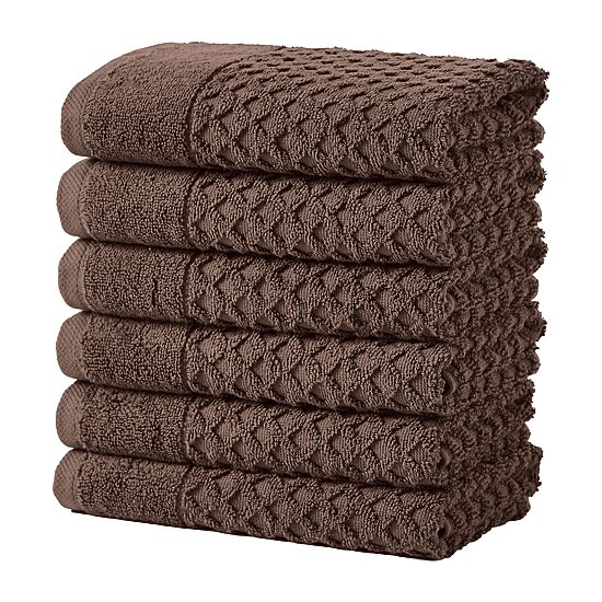 Linery Cotton Textured 6-pc. Hand Towel
