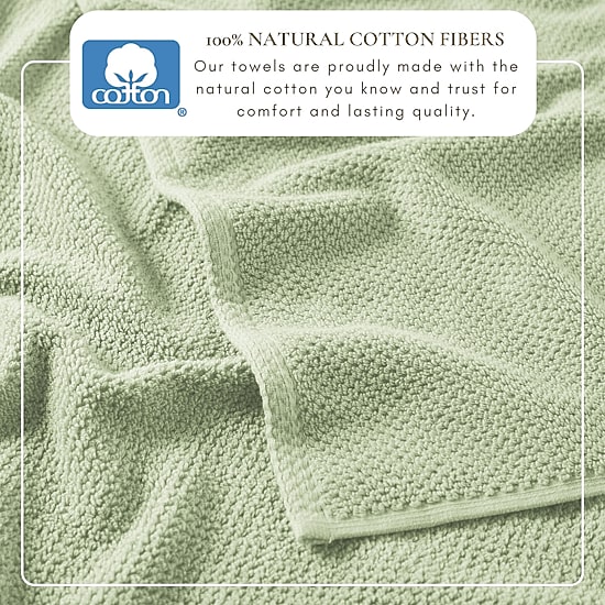 Linery Cotton Loop Textured 6-pc. Hand Towel