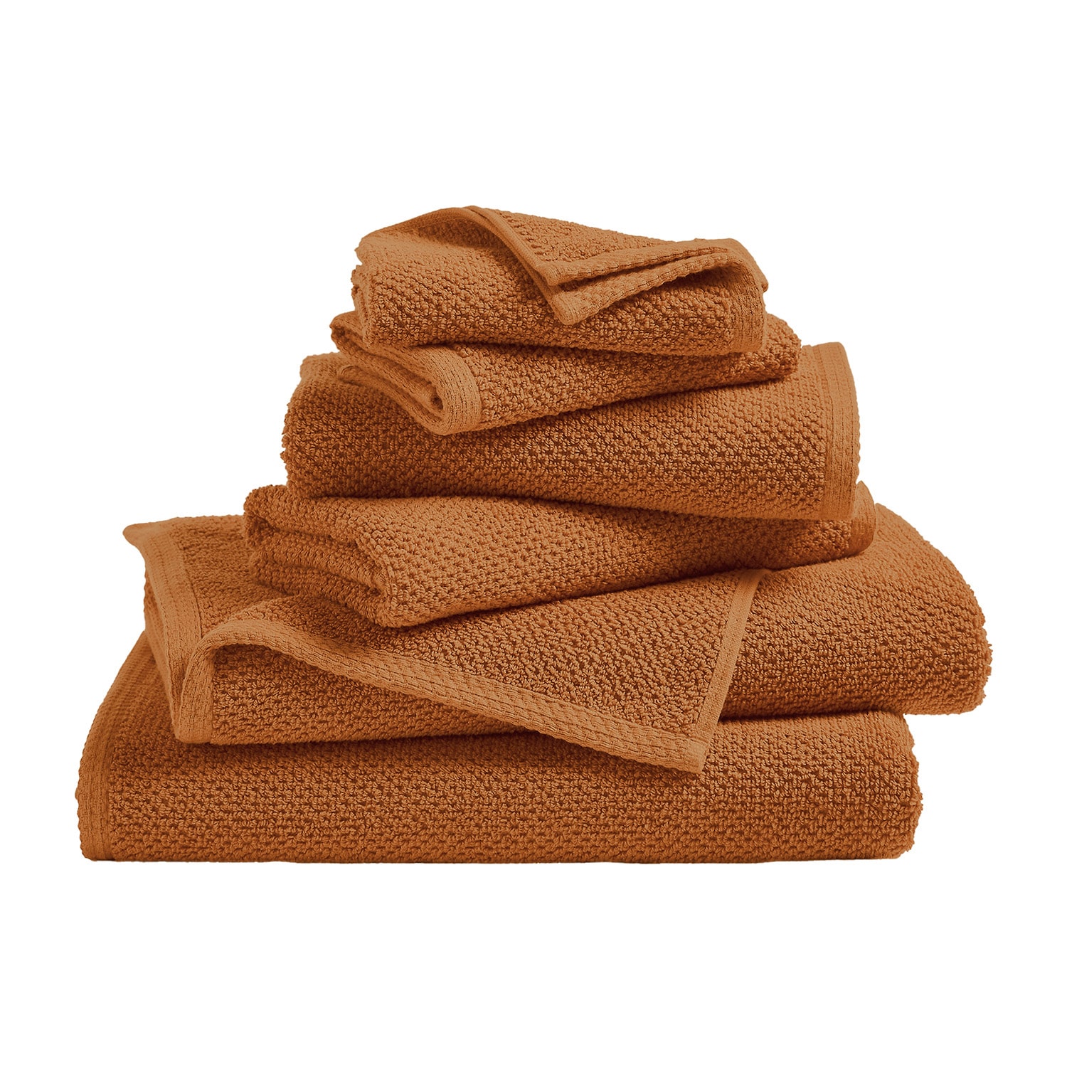 Linery Cotton Loop Textured 6-pc. Quick Dry Bath Towel Set