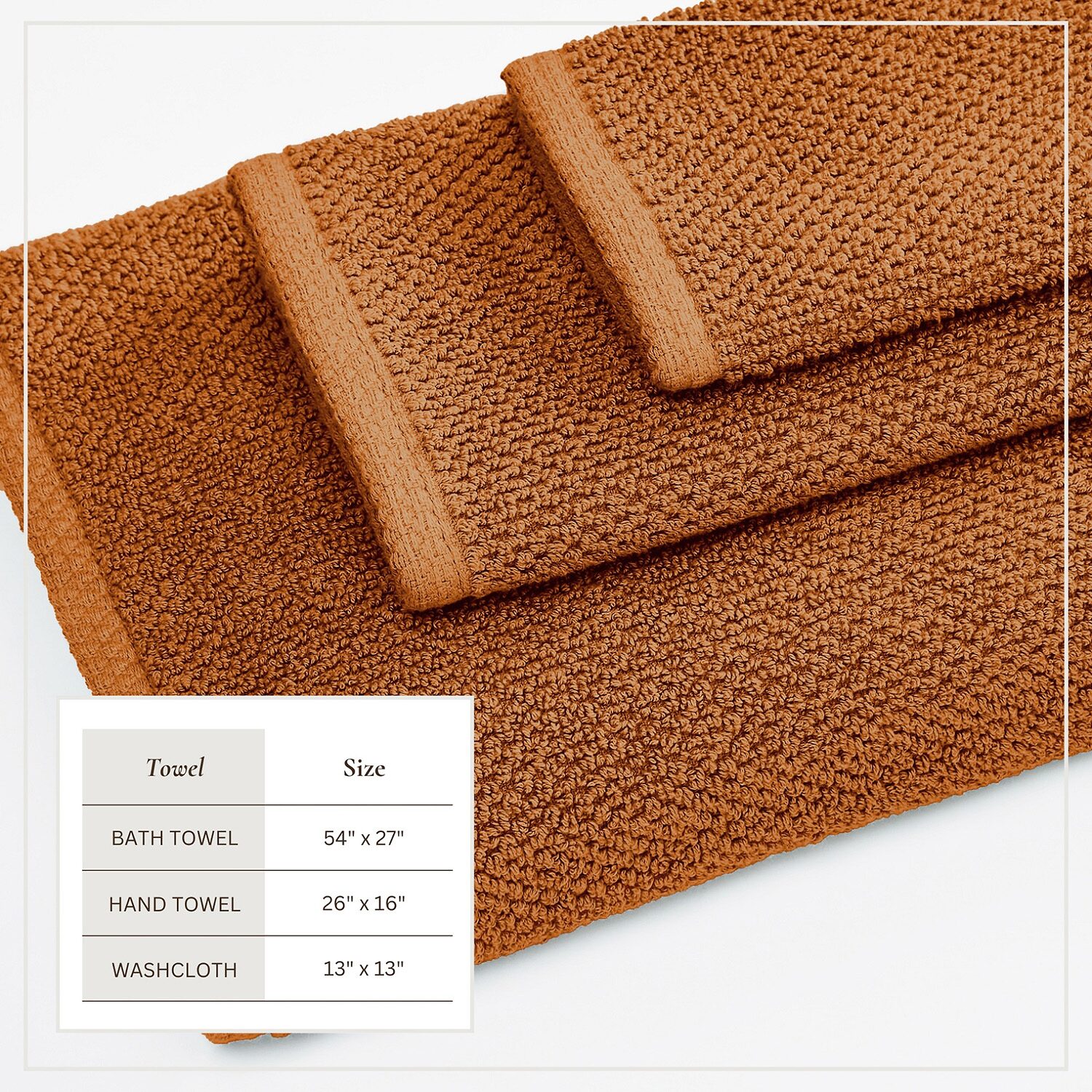 Linery Cotton Loop Textured 6-pc. Quick Dry Bath Towel Set