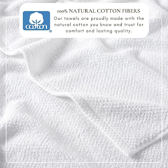 Linery Cotton Loop Textured 6-pc. Quick Dry Bath Towel Set