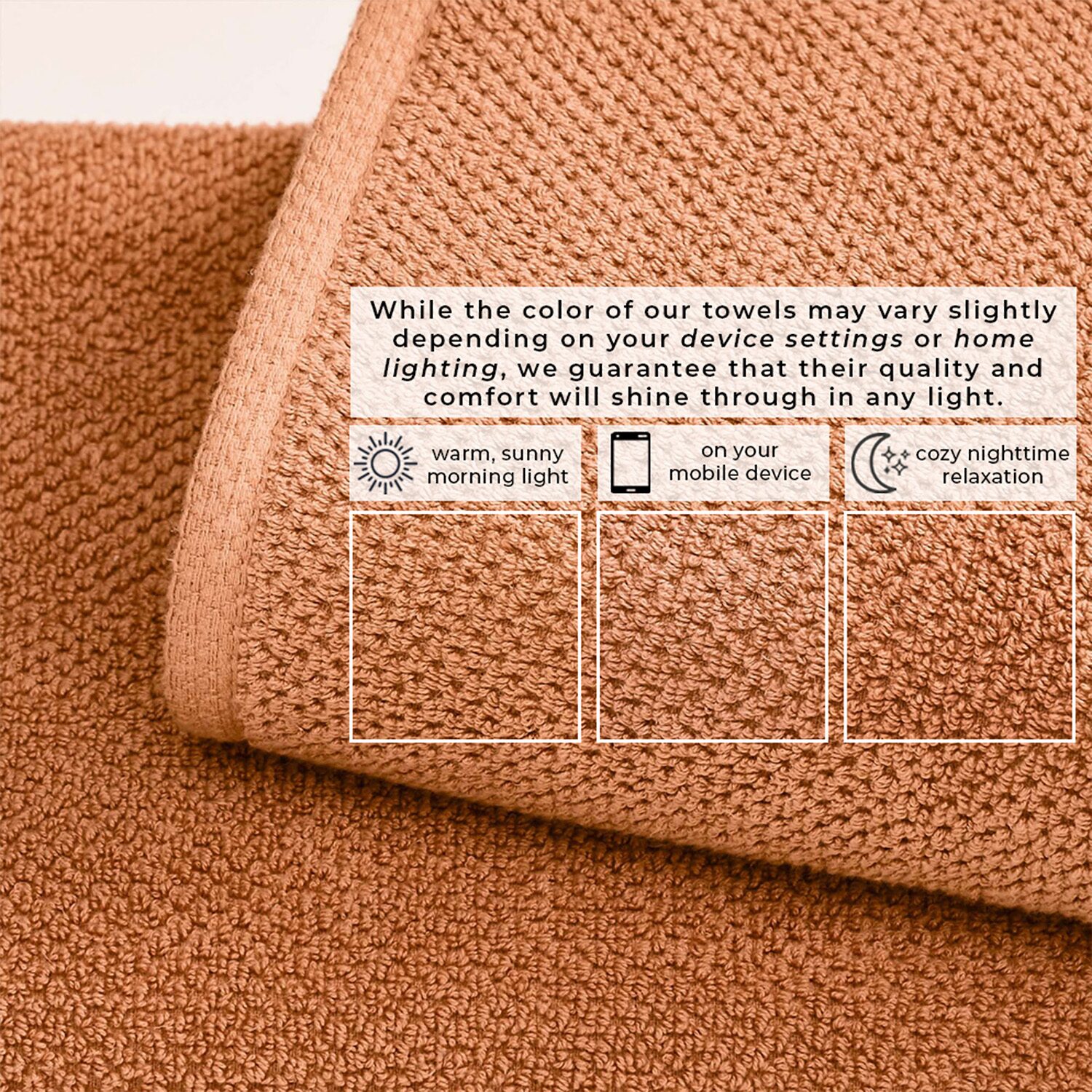 Linery Cotton Loop Textured 6-pc. Quick Dry Bath Towel Set