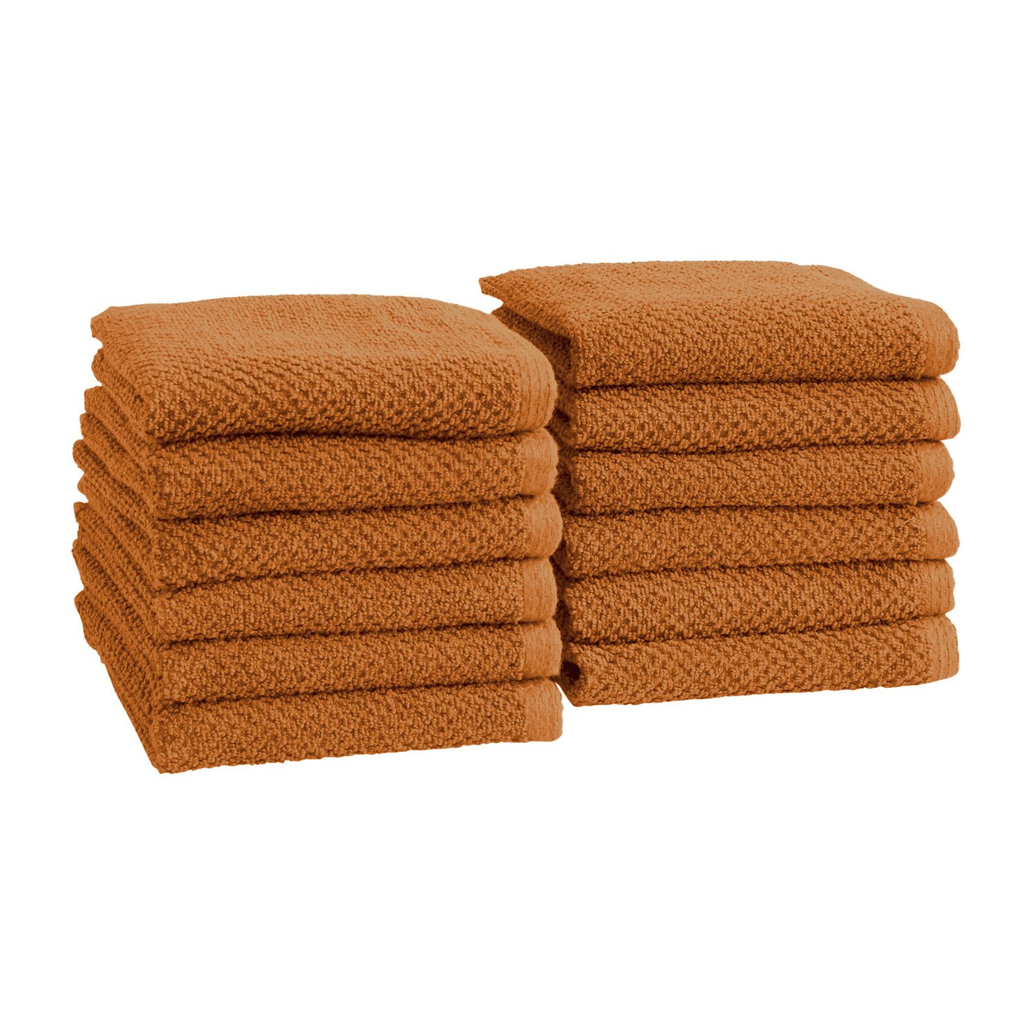 Linery Cotton Loop Textured 12-pc. Quick Dry Washcloth